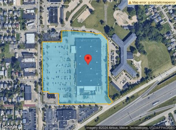  877 E 200Th St, Cleveland, OH Parcel Map