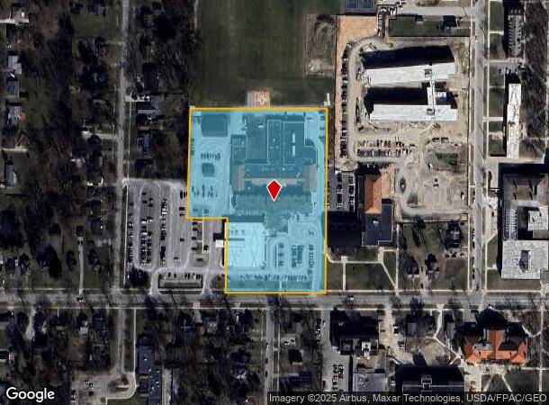 200 W Lorain St, Oberlin, OH Parcel Map