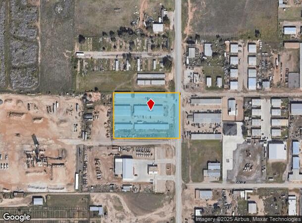  11803 University Ave, Lubbock, TX Parcel Map
