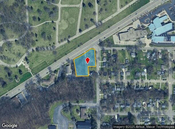  1119 Charlotte Ave, Kalamazoo, MI Parcel Map