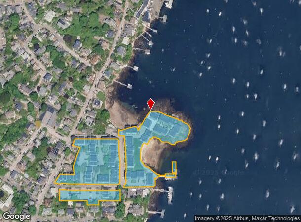  2 Catherine Ln, Marblehead, MA Parcel Map