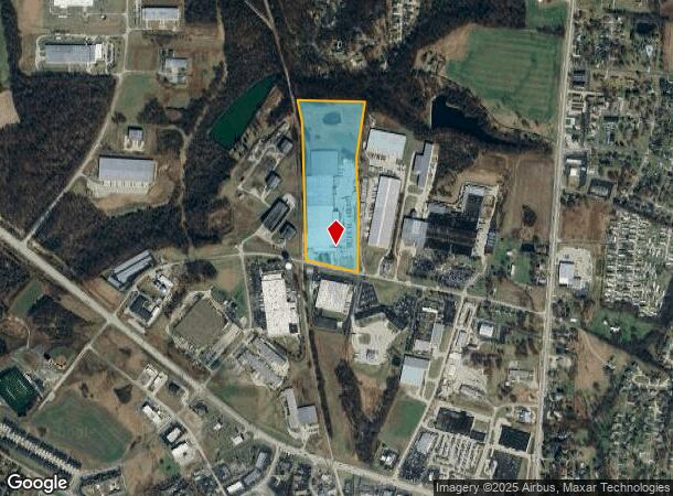 1010 Withrow Ct, Bardstown, KY Parcel Map