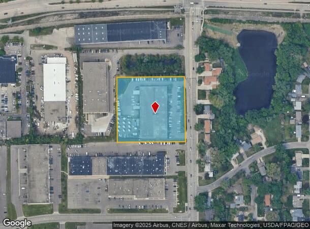 2621 Fairview Ave N, Saint Paul, MN Parcel Map