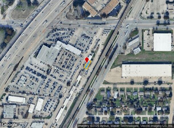  642 N Interurban St, Richardson, TX Parcel Map