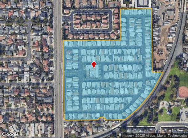  507 S Euclid St, Santa Ana, CA Parcel Map