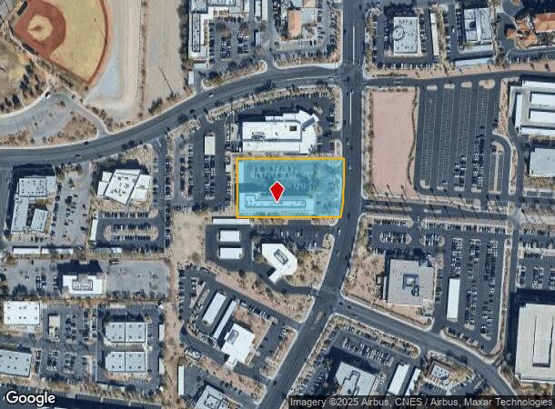  2701 N Tenaya Way, Las Vegas, NV Parcel Map