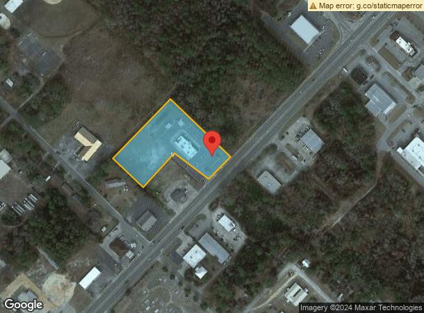  823 N 1St St, Jesup, GA Parcel Map