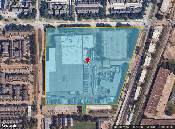 2400 Holly Hall St, Houston, TX Parcel Map