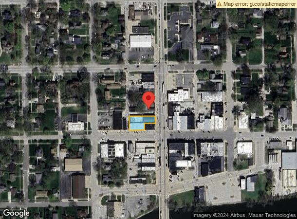  107 N Dixie Hwy, Momence, IL Parcel Map