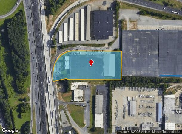  4600 Frontage Rd, Forest Park, GA Parcel Map