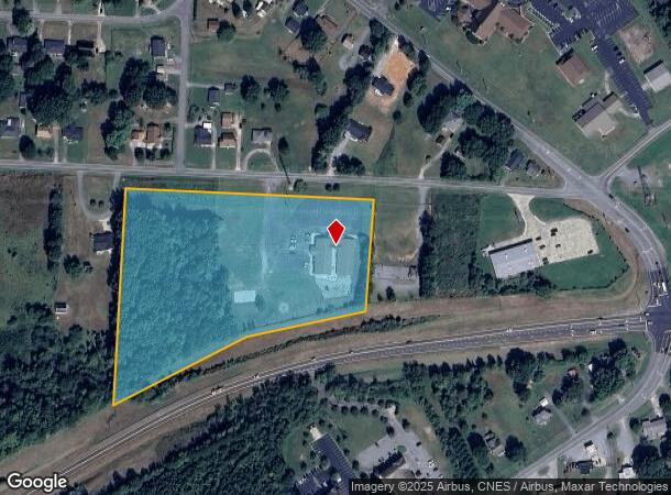 1600 Power Line Rd, Elon, NC Parcel Map