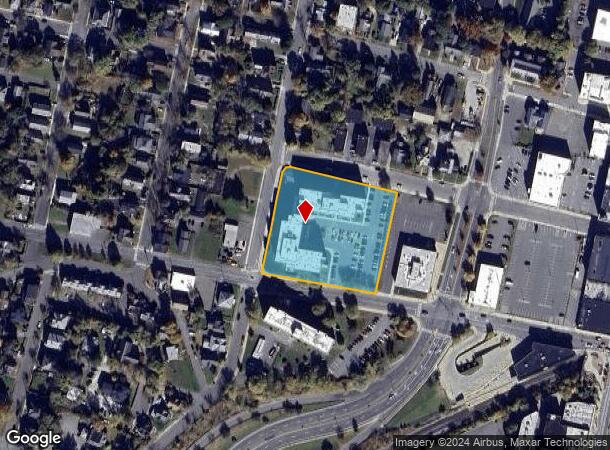  176 Columbus Ave, Pittsfield, MA Parcel Map