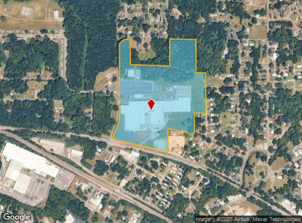 1615 Moore St, Leeds, AL Parcel Map