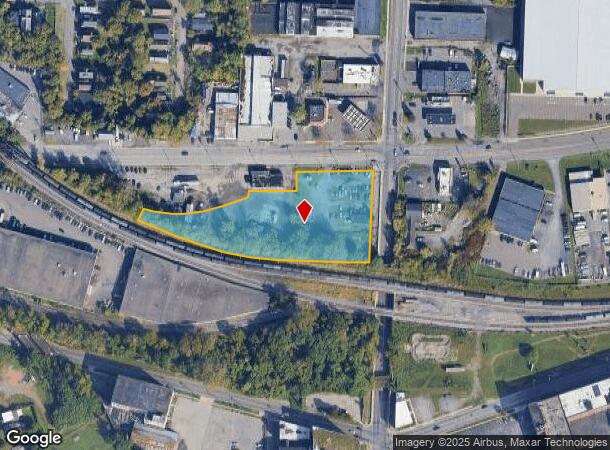 801 Erie Blvd West & Geddes St S, Syracuse, NY Parcel Map