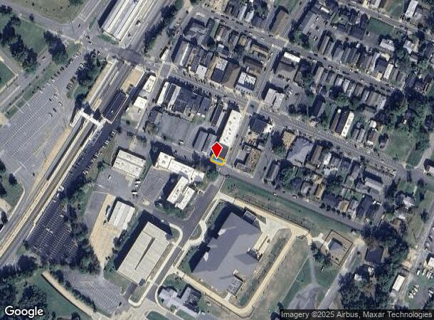  521 Broadway St, Quantico, VA Parcel Map