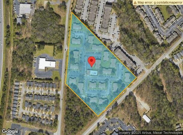  400 Greenlawn Dr, Columbia, SC Parcel Map