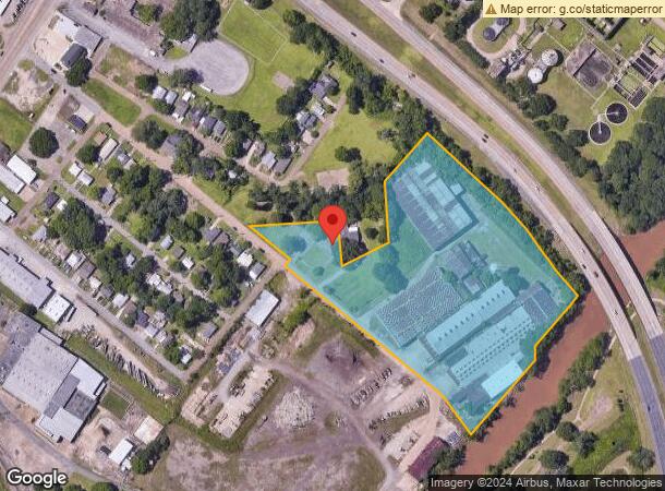  501 Guidry St, Lafayette, LA Parcel Map