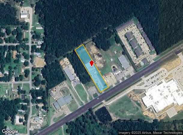  2401 Highway 12, Vidor, TX Parcel Map
