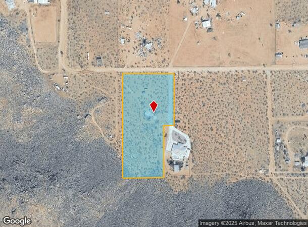 25375 Zuni Rd, Apple Valley, CA Parcel Map