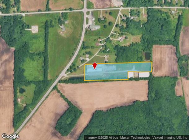9845 N Old Buffalo Rd, La Porte, IN Parcel Map
