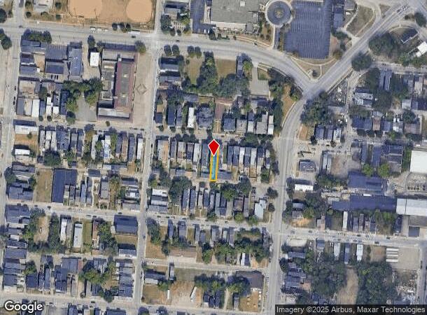  825 Dayton St, Cincinnati, OH Parcel Map