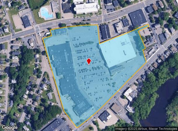  68 Stafford St, Worcester, MA Parcel Map