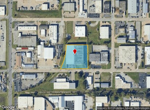 6717 E 13Th St, Tulsa, OK Parcel Map