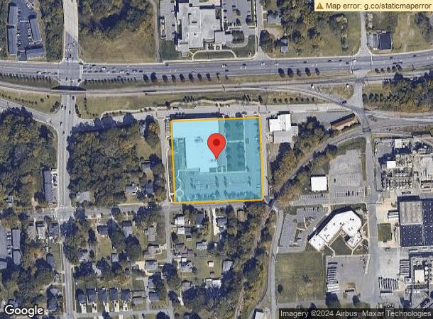  400 E Central Ave, Mount Holly, NC Parcel Map