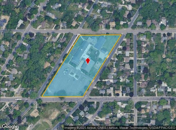  1555 40Th Ave Ne, Minneapolis, MN Parcel Map