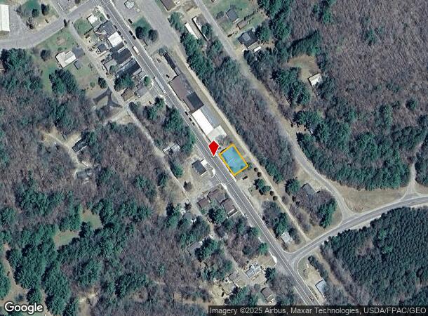 7202 Bradley St, Lake Tomahawk, WI Parcel Map
