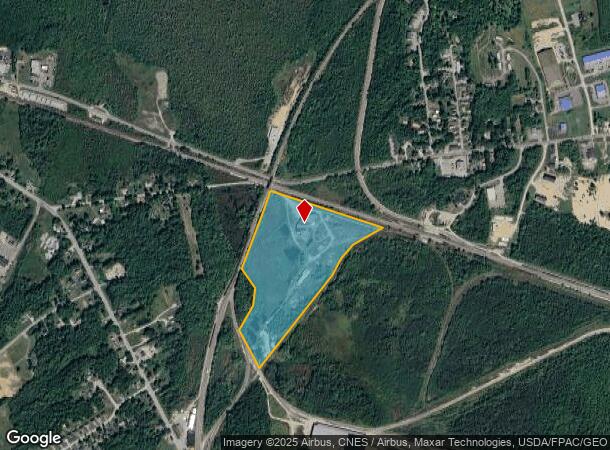 90 Diesel Shop Rd, Hermon, ME Parcel Map