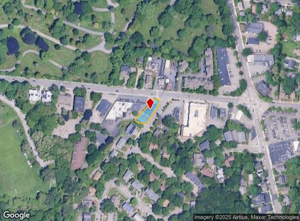 1134 Beacon St, Newton, MA Parcel Map