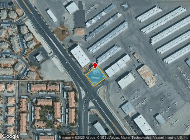 2810 N Rancho Dr, North Las Vegas, NV Parcel Map