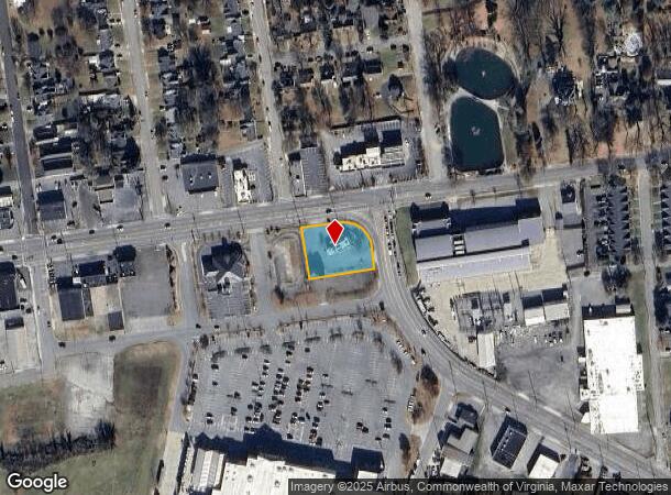  816 W Main St, Salem, VA Parcel Map