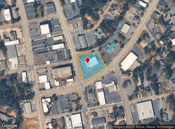  107 E Greenville St, Anderson, SC Parcel Map