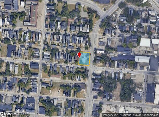  816 York St, Cincinnati, OH Parcel Map