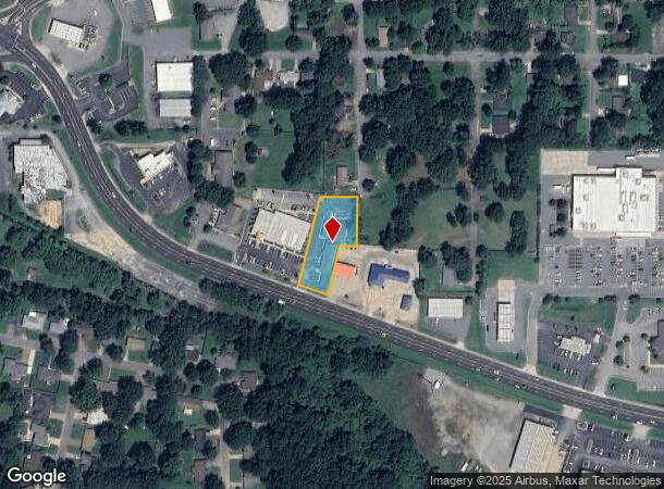  1550 W Beebe Capps Expy, Searcy, AR Parcel Map