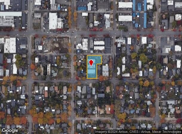  1247 W 8Th Ave, Eugene, OR Parcel Map