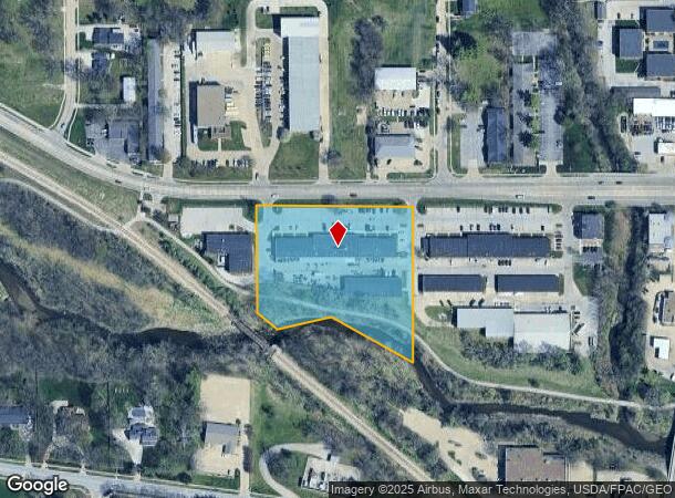7600 University Ave, Clive, IA Parcel Map