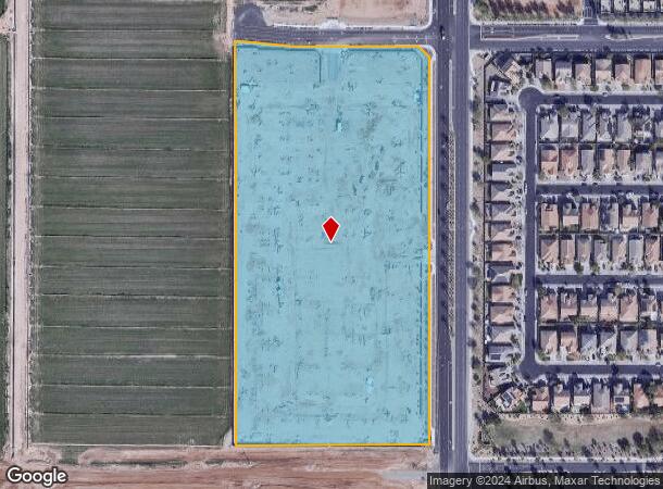  15545 W Hudson St, Goodyear, AZ Parcel Map