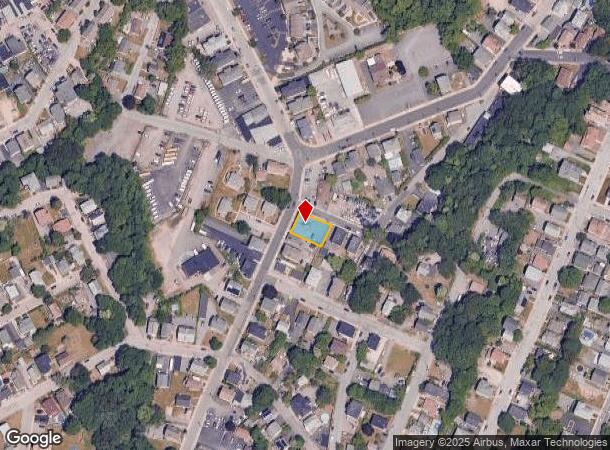 14 Transit St, Woonsocket, RI Parcel Map