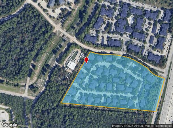  23423 Kellington Dr, Kingwood, TX Parcel Map