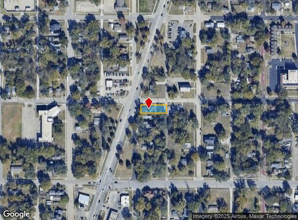  1232 Nw Harrison St, Topeka, KS Parcel Map