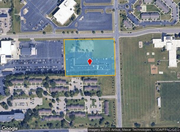 1114 S Winter St, Adrian, MI Parcel Map