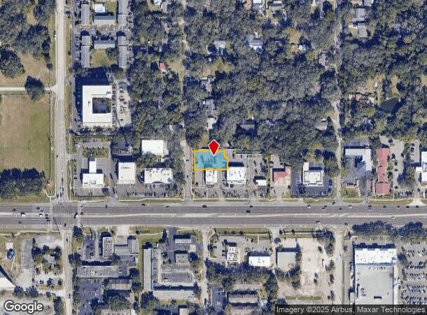  5126 E Fowler Ave, Tampa, FL Parcel Map