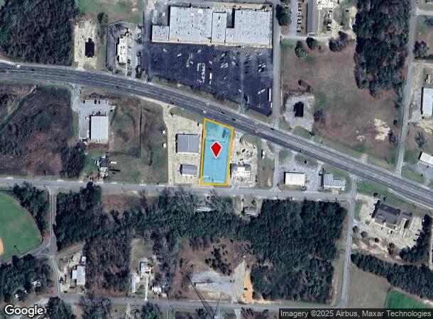 622 E Franklin St, Sylvester, GA Parcel Map