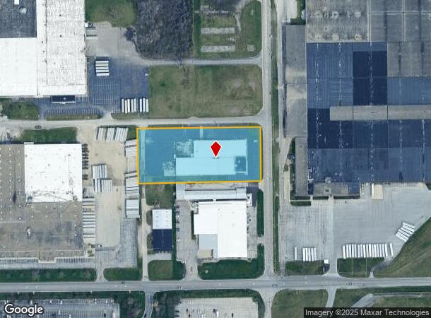  10216 Airport Dr, Fort Wayne, IN Parcel Map