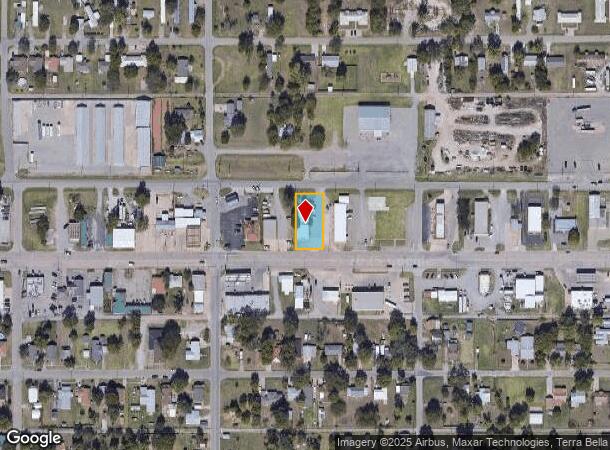 1122 E Main St, Cushing, OK Parcel Map