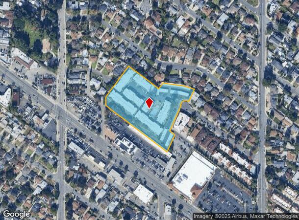  3250 Fairesta St, La Crescenta, CA Parcel Map