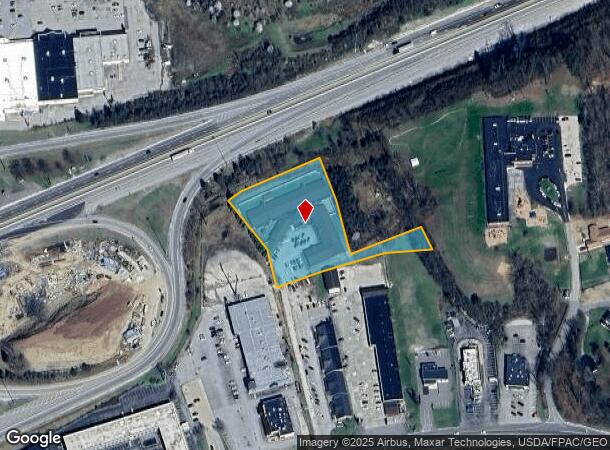 3410 Us Route 60 E, Barboursville, WV Parcel Map